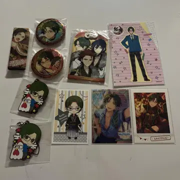 앙상블 스타즈 홍월 하스미 케이토 굿즈 세트