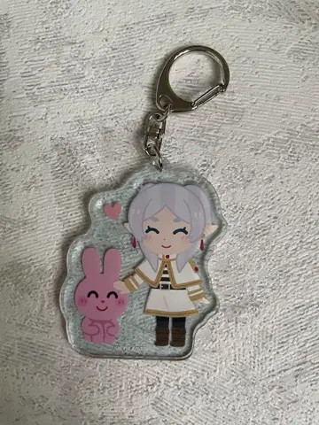 장송의 프리렌 일러스트야 아크릴 키링