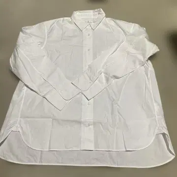 UNIQLO 유니클로 +J 질 샌더 옥스퍼드 셔츠 화이트 사이즈 XL