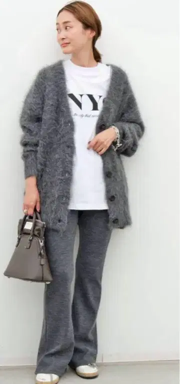 Deuxieme Classe 스테디셀러 rib 팬츠 블랙