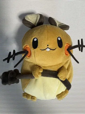 데덴네 봉제 인형 체장 약 17cm