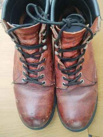 RED-WING SHOES 브라운 하이컷 부츠