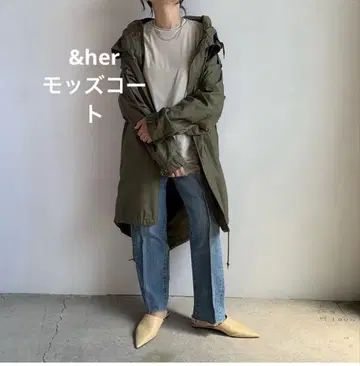 앤드허 앤드her 모즈 코트