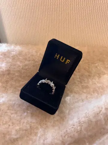 HUF PLANTLIFE 링 실버 L 사이즈