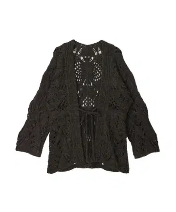 AMERI UND LOOSE CABLE KNIT CARDIGAN