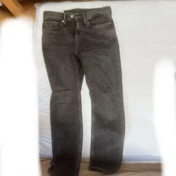 H&M 스트레이트 데님 팬츠 블랙