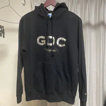 GDC 블랙 후드티 후드티