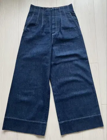 MACPHEE 와이드 데님 팬츠