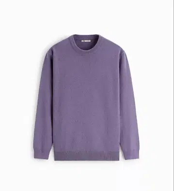 ZARA 퍼플 텍스처 스웨터 US M 사이즈
