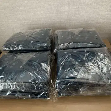 네이비 에코백 로고 세트