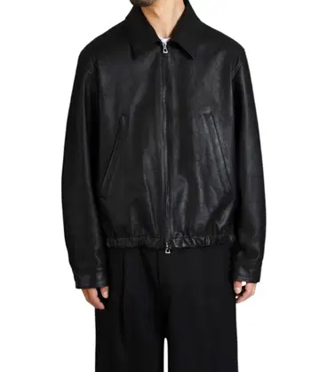 YOKE LEATHER ZIP BLOUSON 4