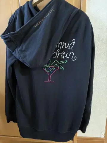 SEKAI NO OWARI 세카오와 INSOMNIA TRAIN 후드티 M