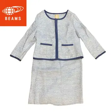 여성용 BEAMS 스커트 수트 사이즈 0 세레모니