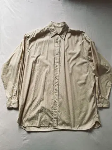 sillage 시어 옥스퍼드 셔츠 내추럴 코튼 100%