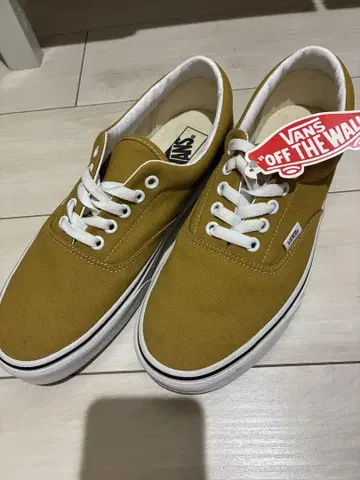 VANS 머스타드 스니커즈 오리지널 택 포함