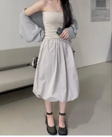 amomento 아모멘토 숄 가디건 볼레로 머플러