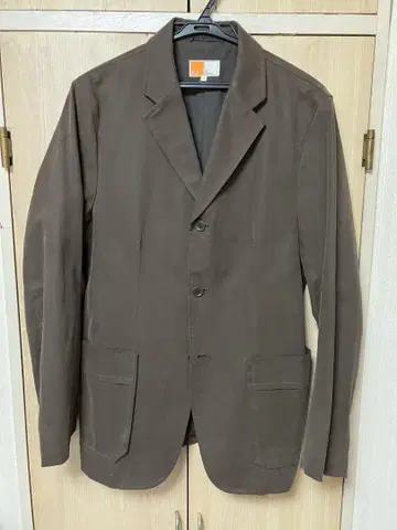 E.Z. BY ZEGNA 브라운 자켓 M