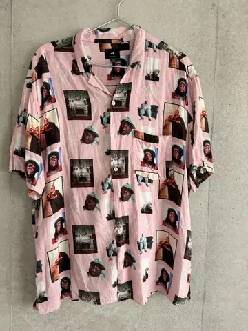 NOTORIOUS B.I.G H&M 반팔 셔츠 XL