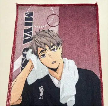 하이큐!! 미야 오사무 머플러 타월 극락탕 RAKU SPA 콜라보