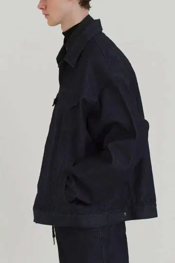 juha 오버 사이즈 데님 자켓