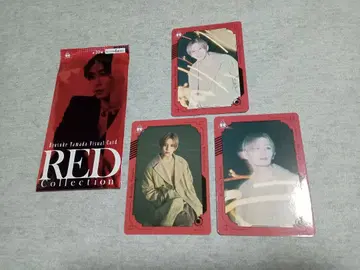 야마다 료스케 RED 비주얼 카드 3장 트레이딩 카드