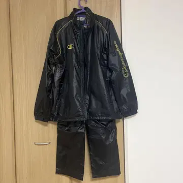 Champion 블랙 셋업 L 사이즈