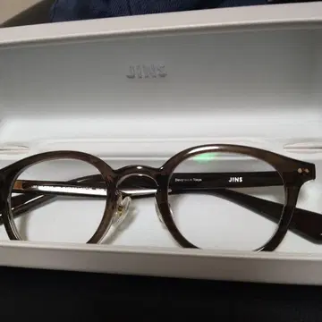 JINS 눈이 작아지지 않는 안경 LRF-24S-017AB 라이트 브라운