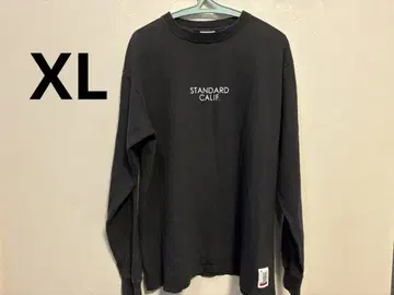 STANDARD CALIF. 블랙 롱 슬리브 T셔츠 XL