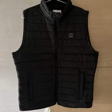 Gap 블랙 퀼팅 다운 베스트 M 사이즈