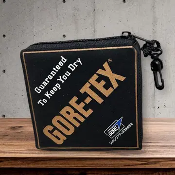 새상품 GORE-TEX 고어텍스 로고 파우치 레어 모델 후크 포함 방수