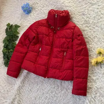 새상품급 Bershka 버쉬카 패딩 자켓 빨간색 여성용 M 사이즈