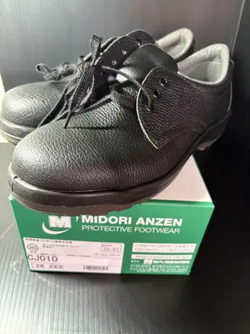 MIDORI ANZEN CJ010 블랙 26EEE 미사용 새상품