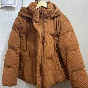 [ 완판템 ] GU 지유 히트 패디드 코듀로이 블루종 3XL