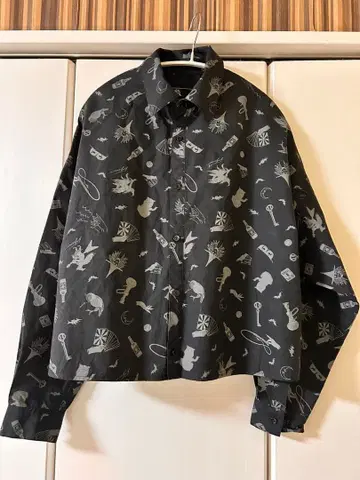 HYSTERIC GLAMOUR NIAGARA/숏 기장 박스 셔츠