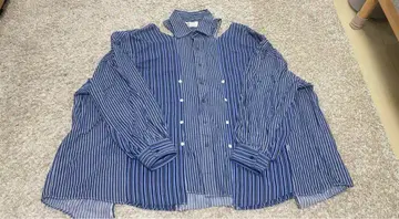 77circa Slit shoulder adjustable Shirt