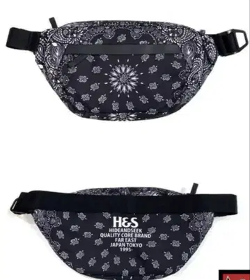 HIDE&SEEK CHROME SABIN 6L SLING 파우치 새상품