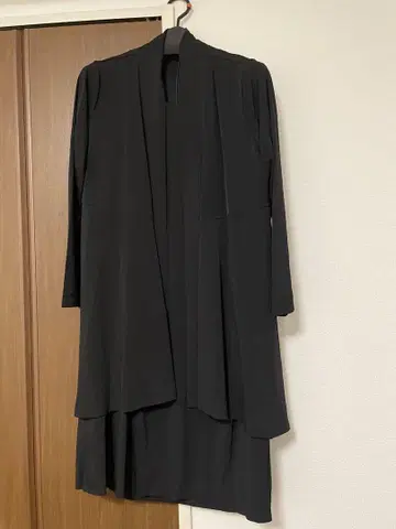 블랙 포멀 드레스 LL 사이즈