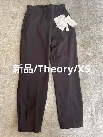 새상품 Theory / 블랙 팬츠 / XS 사이즈