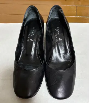 에네스베 천연 가죽 펌프스