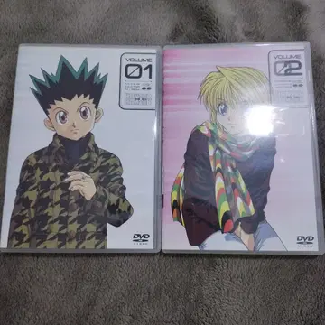 HUNTER x HUNTER DVD VOL.01 & 02