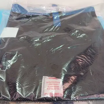 메쉬 토트백 블랙