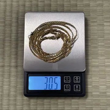 유품 정리 750 각인 있음 목걸이 30.5g
