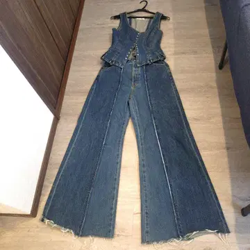 moussy 데님 셋업