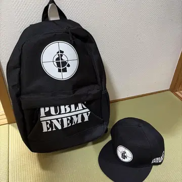 PUBLIC ENEMY 백팩 캡 세트