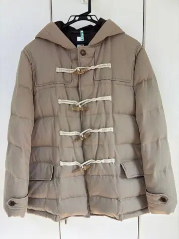 폴스미스 베이지 후드 부착 다운 자켓