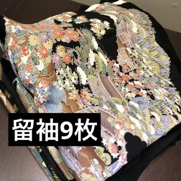 [기모노 묶음 판매] 전통 예복 기모노 9장 리메이크 소재 핸드메이드용