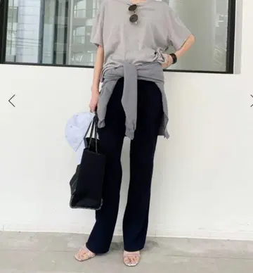 L'appartement New Knit 팬츠 네이비 34