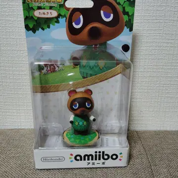 Nintendo amiibo 너굴(다누키치) 동물의 숲