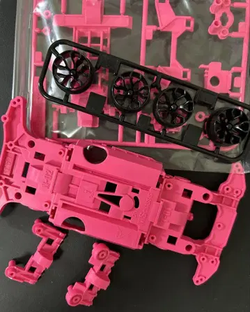 미주행 TAMIYA 미니 사륜구동 MS 프레임