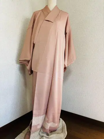 핑크 호몬기 구름과 산 무늬 하나 문